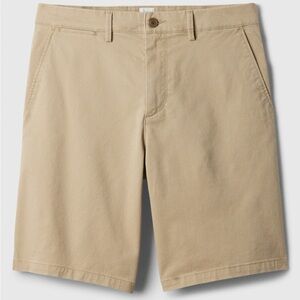 GAP Men's Khaki Flat Front Shorts